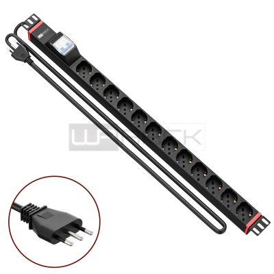 WP RACK WPN-PDU-I02-12 RACK 19 PDU WITH 12 ITALIAN/SCHUKO SOCKETS, ITALIAN PLUG"