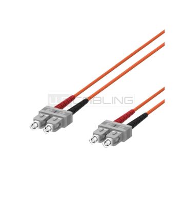 WP RACK WPC-FP1-6SCSC-050 FIBER OPTIC MULTIMODE PATCH CORD 62,5/125 SC-SC, 5 MT. OM1