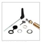 GENIUS 6100015 EXTERNAL DOOR UNLOCK 45 MM THICK