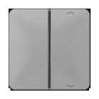 JUNG CD401TSAPGR Copritasto per sens. 1 canale-c. simb. mod. CD 500- grigio
