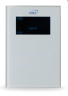ELDES EDEKB2W White LCD touch wired keyboard, with high brightness blue backlight. Allow system configuration through a simple and quick guided menu. 1 zone input. Anti-tampering contact.