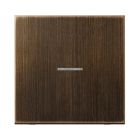 JUNG ME10911STRFAT Pulsante KNX RF, 1 canale, ottone anticato