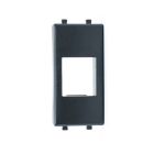 MICROTEL ADKAV44TK01 ADATTATORE Keystone AVE TEKLA NERO OPACO