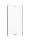 JUNG LS402TSAPWW Copritasto per modulo sensore 2 canali-c. simb. mod. LS990- bianco alpino