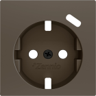 ZENNIO ZS55CSC1USM ZS55. Schuko socket cover with USB C 55x55 mm - Mo