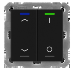 BE-TAL55T206.C1 Tecnologie MDT KNX Taster Light 55 2 lati