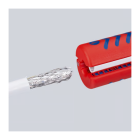 KNIPEX 16 60 100 SB Coaxial cable stripper