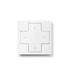 LUNATONE 86459793-W-NFC configurable 4 button switch plate white RAL9010,