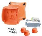 HENSEL FK 0402 IP65 junction box. 5 poles. for cables in