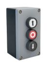 DOMOTIME PBI.UDES Outdoor industrial push-button panel with buttons: Go up, down and stop