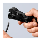 KNIPEX 16 60 05 SB Cable stripping tool for coaxial cables