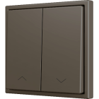 ZENNIO ZS702PB2SHM ZS70. Double Soft push button for 2 binary inputs