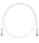 PANDUIT UTPSP1MY Copper Patch Cord- Cat 6- Off White UTP Cable- 1 Meter