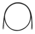 PANDUIT UTPSP5MBLY Copper Patch Cord- Cat 6- Black UTP Cable- 5 Mets