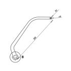 FAAC 105731 PAIR OF NIGHT&amp;DAY ARMS TYPE ND6 WHITE