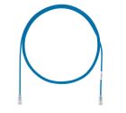 PANDUIT UTP28X1M Cat 6A 28AWG UTP Patch Cord- CM/LSZH- Off White- 1 meter