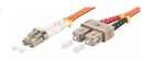 WP RACK WPC-FP1-6LCLC-005 FIBER OPTIC MULTIMODE PATCH CORD 62,5/125 LC-LC, 0,5 MT. OM1