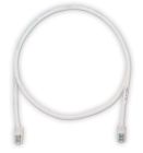 PANDUIT UTPCH1MY Copper Patch Cord- Cat 5e- Off White UTP Cable- 1 Meter