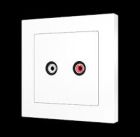 ZENNIO 8300051 RCA audio keystones per ZS55
