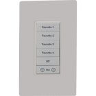ELAN KEY PAD KPCW7W Keypad Controller, 7 Buttons, White
