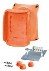 HENSEL FK 1610 IP65 junction box. 5 poles. for cables in