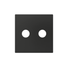 ZENNIO 830002305 Cover RCA audio ZS55,nero