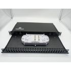 WP RACK WPC-APP-FP8LCD Front panel for preterminated fibers LC/dx-SC/sx 8
