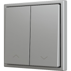 ZENNIO ZS702PB2SHS ZS70. Double Soft push button for 2 binary inputs