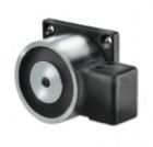 ARITECH FIRE FE235 Electromagnet mounted on a square metal base complete with fixed backplate
