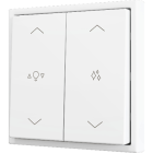 ZENNIO ZS702PB4MWC ZS70. Double Soft push button for 4 binary inputs