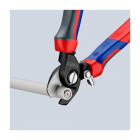 KNIPEX 95 22 165 Cable cutter with return spring