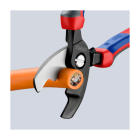 KNIPEX 95 12 200 Cable cutter with double edge