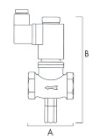 TECNOCONTROL VR650 Manual reset solenoid valve NC 2 inch 230 Vac