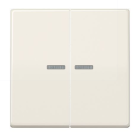 JUNG AS10921STRF Pulsante KNX RF, 2 canali, bianco