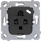 ZENNIO ZSIEUASC ZS55. Euro-American socket insert - without safety