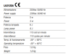 TECNOCONTROL LA312SA Lamp stroboscopic ATEX - 230V - steam
