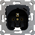 ZENNIO ZSIF1US ZS55. French socket insert 16 A / 250 V ~ with USB