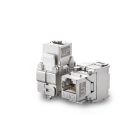 WP RACK WPC-KEY-8SP-TL 180 DEGREE CAT.8 RJ45S SOCKET