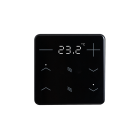 ELSNER 71104 KNX eTR 202 Sunblind, black RAL 9005 Button for Temperature, 2x Solar Protection