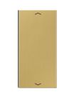 JUNG ME2402TSAPC Copritasto per modulo sensore 2 canali-c. simb. mod. LS990- ottone classico