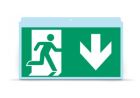 INIM FIRE OH320PNDW Panel with pasted pictograms downwards