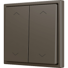 ZENNIO ZS702PB4SHM ZS70. Double Soft push button for 4 binary inputs