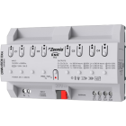 ZENNIO ZDIDBDX4 DIMinBOX DX4 Attuatore dimmerabile universale (RLC, LED, CFL) per guida DIN