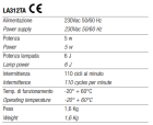 TECNOCONTROL LA312TA ATEX stroboscopic beacon - 230V - pipe mounting