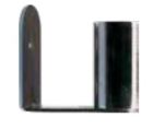 AVS ELECTRONICS 1143107 Staffa a parete 20 cm per barriere BM
