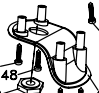 GIBIDI P9AX91540 MEKA BL230 CABLE PRESS CAP