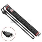 WP RACK WPN-PDU-I05-08 Rack 19 PDU with 8 IEC C13 sockets,Italian 16A plug
