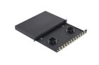 PANDUIT NKFD1W12BLDSC NK eDrawer with 12 Duplex SC Adapters - Blk- Phos