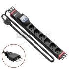 WP RACK WPN-PDU-I02-06 RACK 19 PDU WITH 6 ITALIAN/SCHUKO SOCKETS, ITALIAN PLUG"