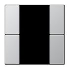 JUNG AL2502TSA Copritasti per sens. 2 canali F50- mod. LS990- alluminio